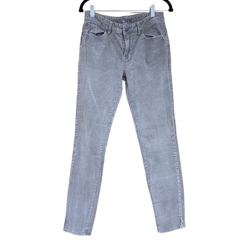 Prana Grey Trinity Corduroy Pants Size 10